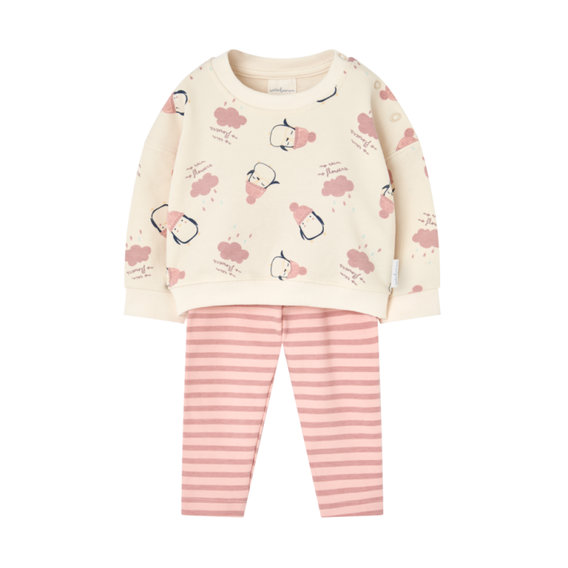 Conjunto bebé pingüino